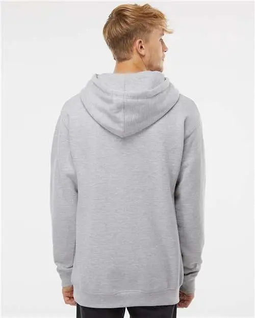 Independent Trading Co. Ind4000 Heavyweight Hooded Sweatshirt - Grey Heather