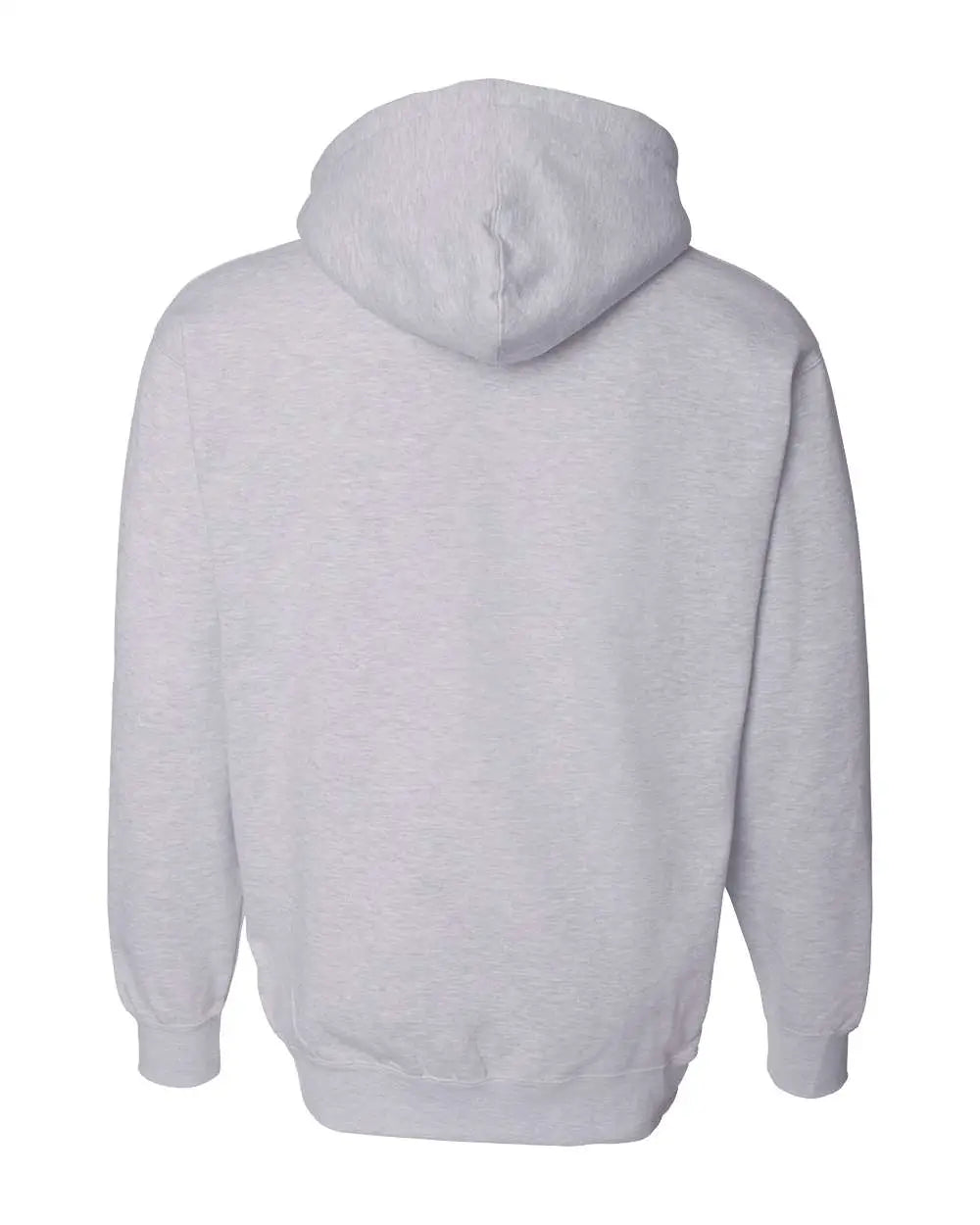 Independent Trading Co. Ind4000 Heavyweight Hooded Sweatshirt - Grey Heather - Gray / Xs
