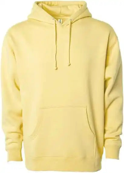 Independent Trading co Ind4000 Heavyweight Hooded Sweatshirt Light Yellow