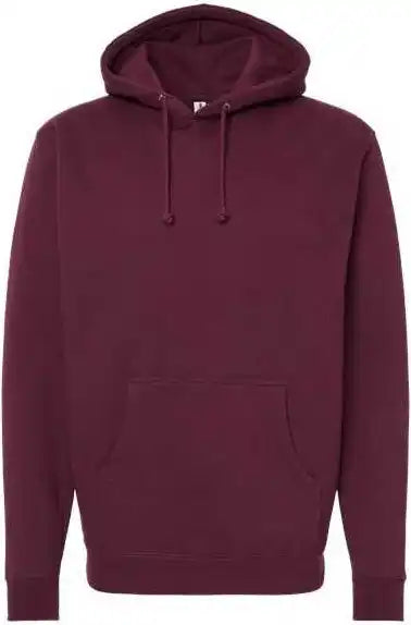 Independent Trading co Ind4000 Heavyweight Hooded Sweatshirt Maroon