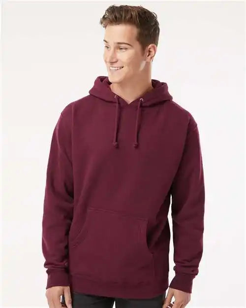 Independent Trading Co. Ind4000 Heavyweight Hooded Sweatshirt - Maroon