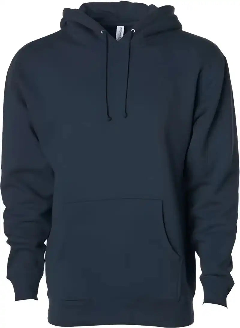 Independent Trading co Ind4000 Heavyweight Hooded Sweatshirt Navy