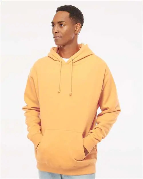 Independent Trading Co. Ind4000 Heavyweight Hooded Sweatshirt - Peach