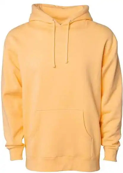 Independent Trading co Ind4000 Heavyweight Hooded Sweatshirt Peach