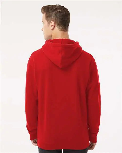 Independent Trading Co. Ind4000 Heavyweight Hooded Sweatshirt - Red