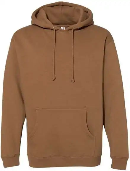 Independent Trading co Ind4000 Heavyweight Hooded Sweatshirt Saddle