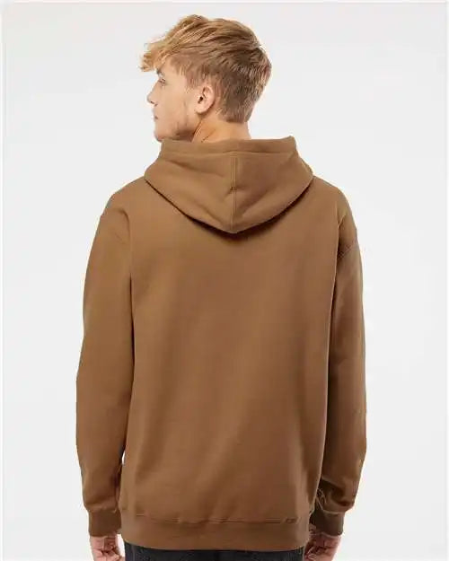 Independent Trading Co. Ind4000 Heavyweight Hooded Sweatshirt - Saddle