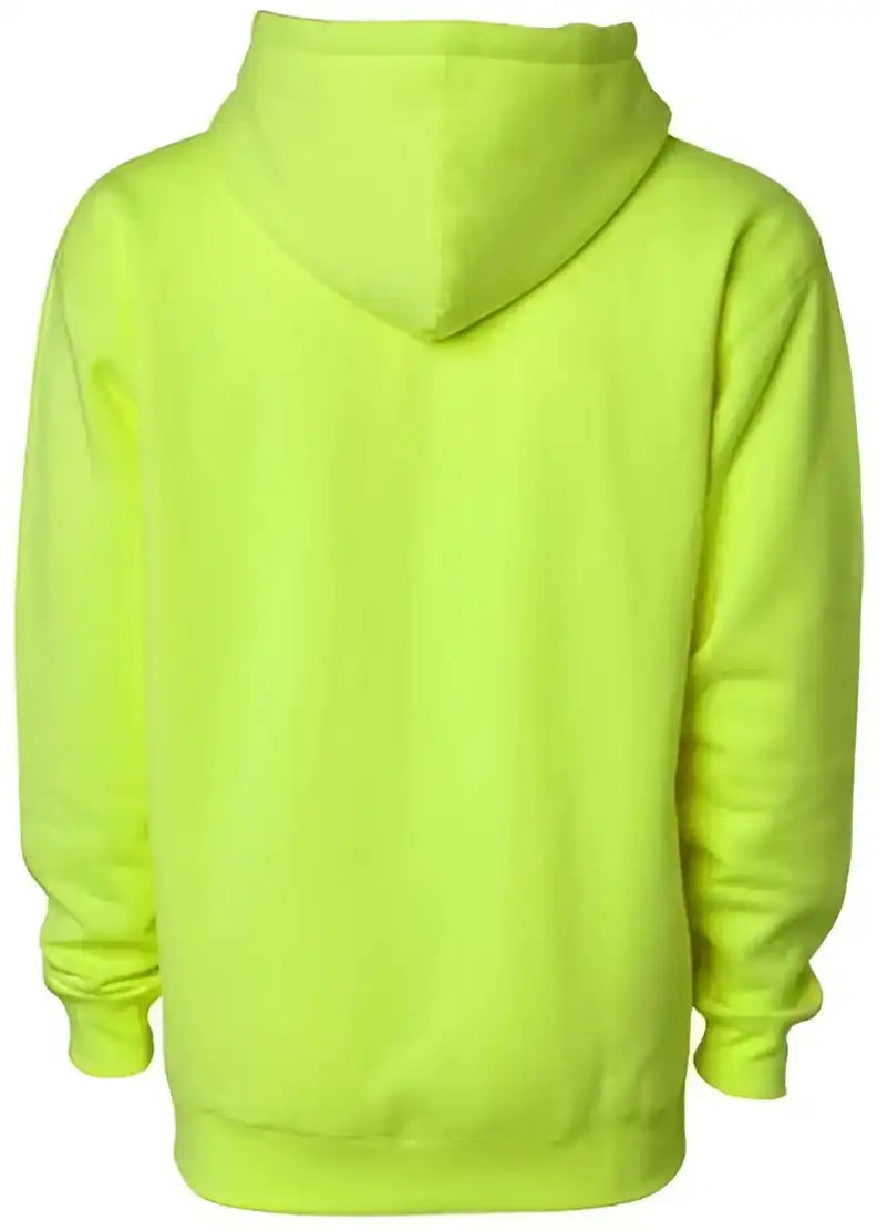 Independent Trading co Ind4000 Heavyweight Hooded Sweatshirt Safety Yellow