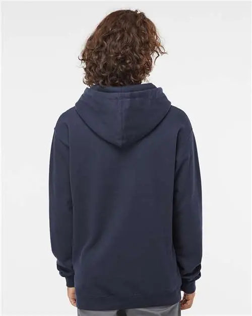 Independent Trading Co. Ind4000 Heavyweight Hooded Sweatshirt - Slate Blue