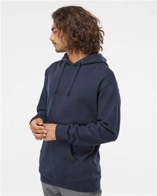 Independent Trading Co. Ind4000 Heavyweight Hooded Sweatshirt - Slate Blue