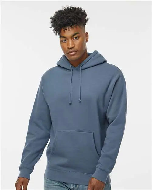 Independent Trading Co. Ind4000 Heavyweight Hooded Sweatshirt - Storm Blue
