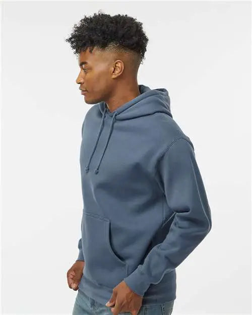 Independent Trading Co. Ind4000 Heavyweight Hooded Sweatshirt - Storm Blue