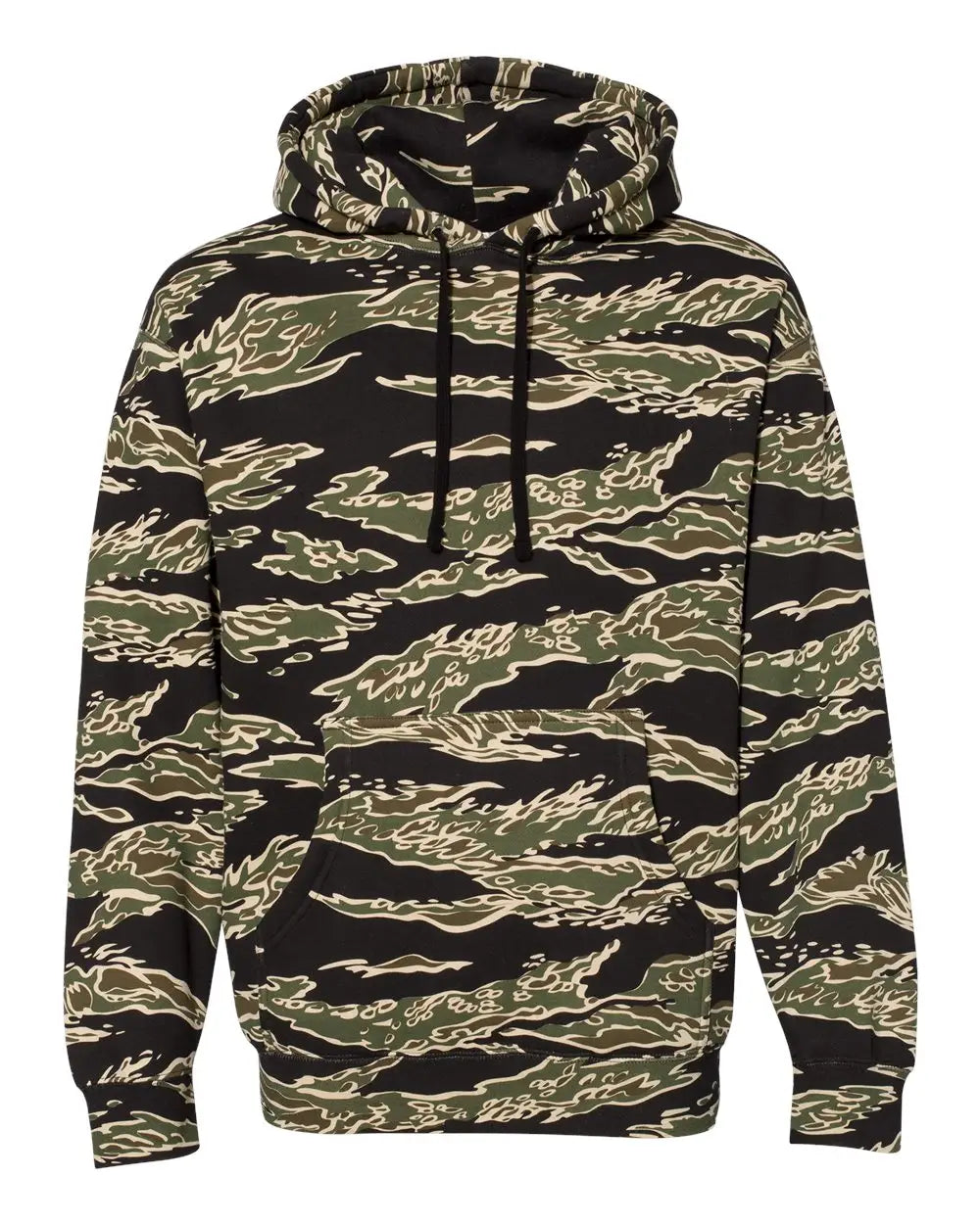 Independent Trading Co. Ind4000 Heavyweight Hooded Sweatshirt - Tiger Camo - Xs