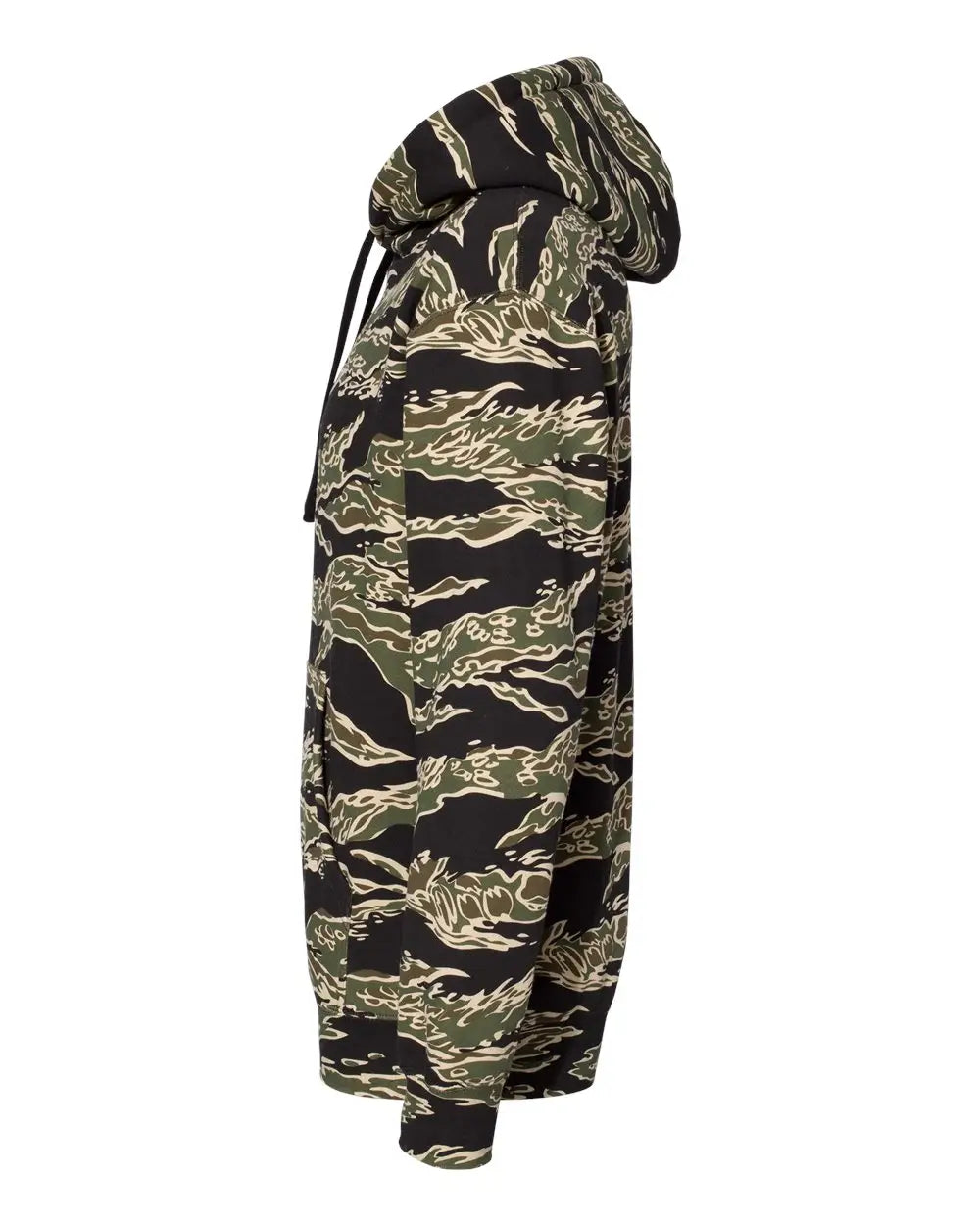 Independent Trading Co. Ind4000 Heavyweight Hooded Sweatshirt - Tiger Camo