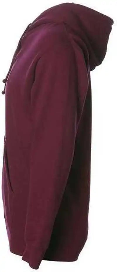 Independent Trading co Ind4000z Heavyweight Full-zip Hooded Sweatshirt - Maroon