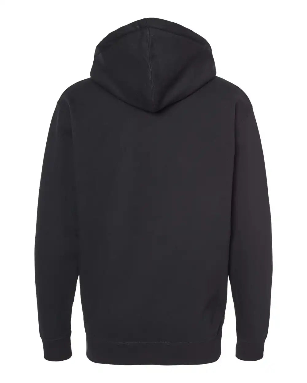 Independent Trading Co. Ind4000z Heavyweight Full-zip Hooded Sweatshirt - Black - Xs