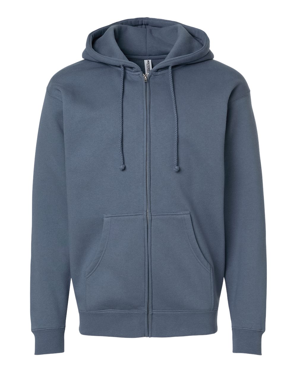 Independent Trading Co. Ind4000z Heavyweight Full-zip Hooded Sweatshirt - Storm Blue