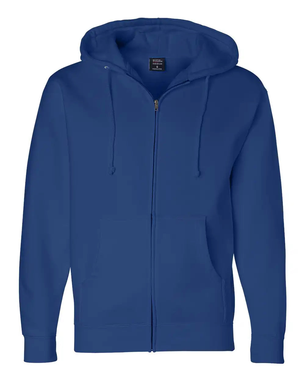 Independent Trading Co. Ind4000z Heavyweight Full-zip Hooded Sweatshirt - Royal - Xs