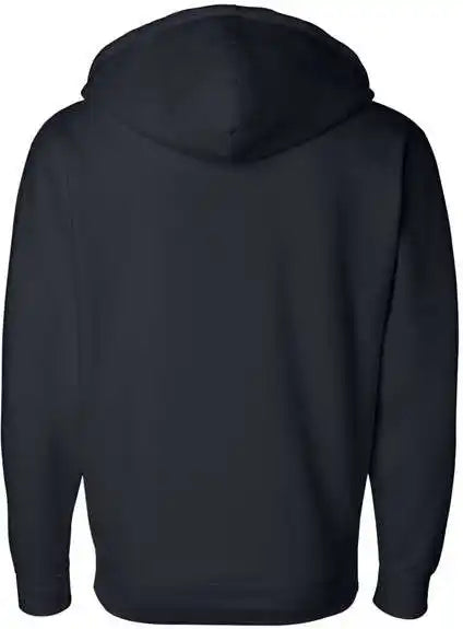 Independent Trading co Ind4000z Heavyweight Full Zip Hooded Sweatshirt Navy