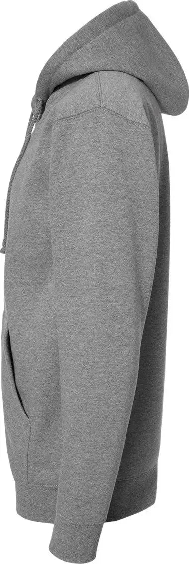 Independent Trading Co. Ind4000z Heavyweight Full-zip Hooded Sweatshirt - Gunmetal Heather