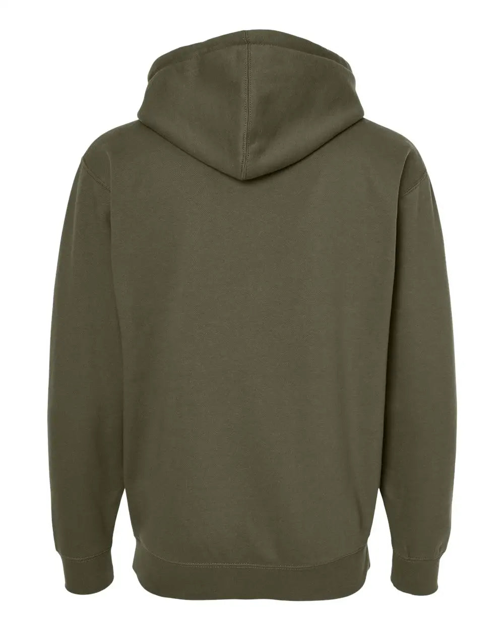 Independent Trading Co. Ind4000z Heavyweight Full-zip Hooded Sweatshirt - Army