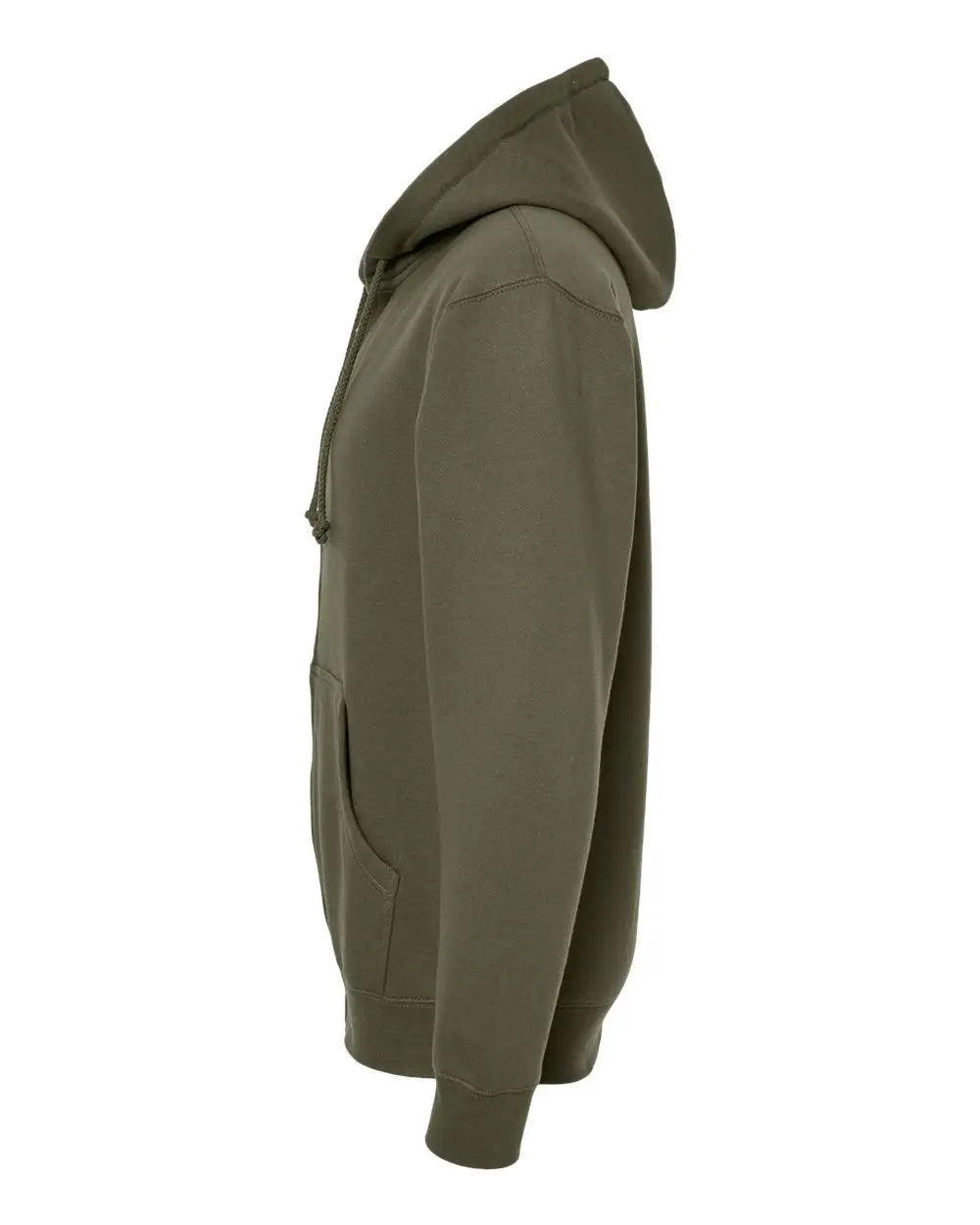 Independent Trading Co. Ind4000z Heavyweight Full-zip Hooded Sweatshirt - Army