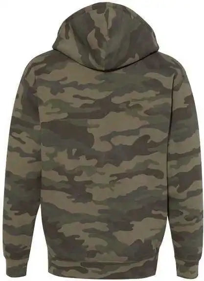 Independent Trading co Ind4000z Heavyweight Full-zip Hooded Sweatshirt - Forest Camo