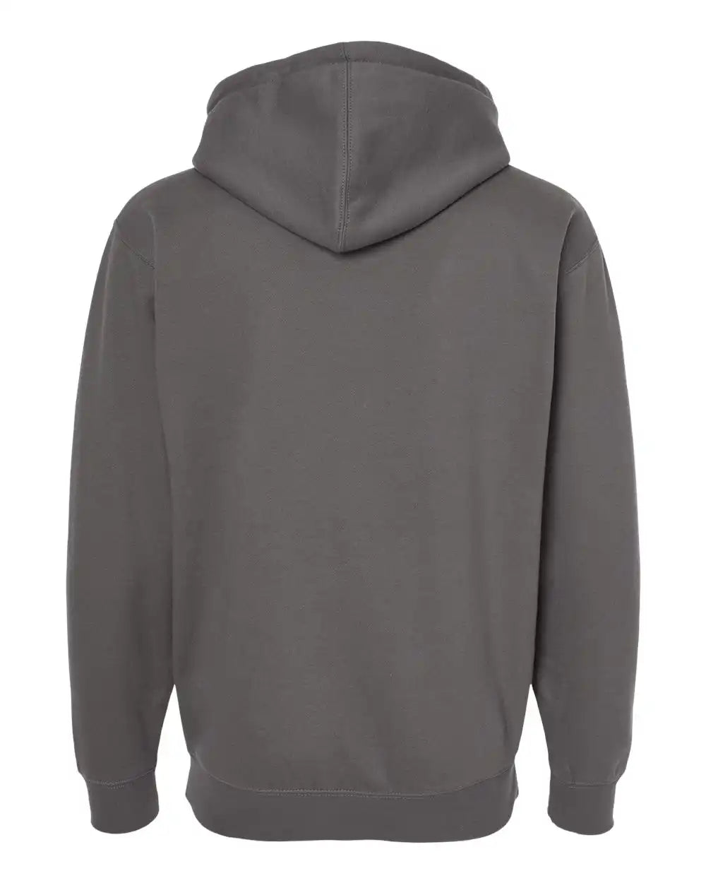 Independent Trading Co. Ind4000z Heavyweight Full-zip Hooded Sweatshirt - Solid Charcoal - Xs
