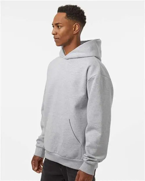 Independent Trading Co. Ind420xd Mainstreet Hooded Sweatshirt - Grey Heather