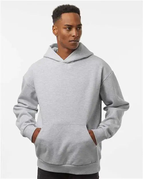 Independent Trading Co. Ind420xd Mainstreet Hooded Sweatshirt - Grey Heather