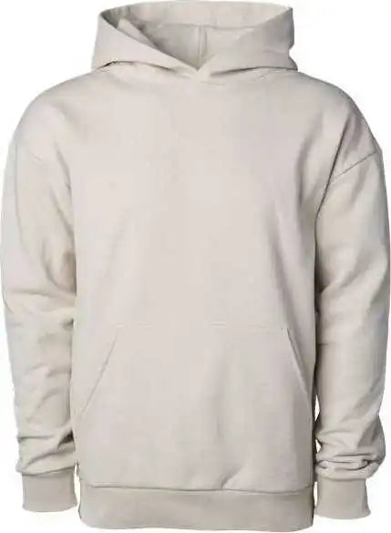 Independent Trading co Ind420xd Mainstreet Hooded Sweatshirt Ivory