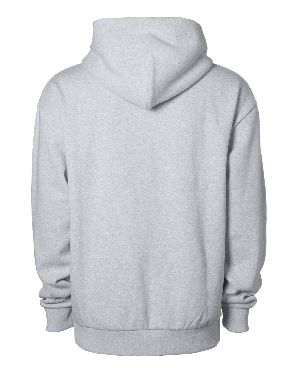 Independent Trading Co. Ind420zip Unisex Mainstreet Heavyweight Full-zip Hooded Sweatshirt - Grey Heather