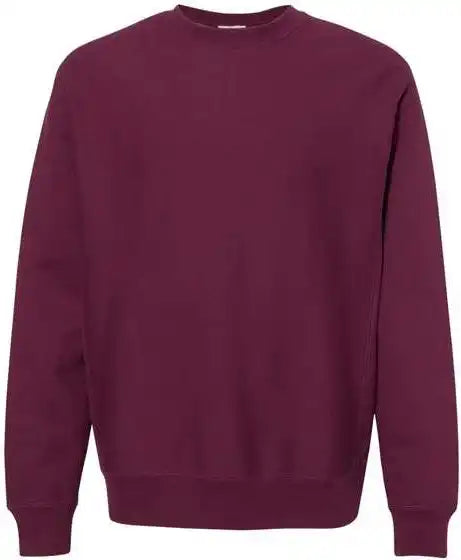 Independent Trading co Ind5000c Legend - Premium Heavyweight Cross-grain Crewneck Sweatshirt - Maroon