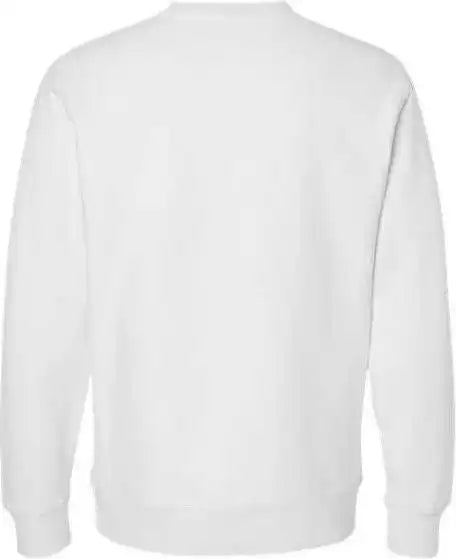 Independent Trading co Ind5000c Legend - Premium Heavyweight Cross-grain Crewneck Sweatshirt - White