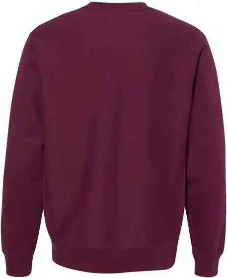 Independent Trading co Ind5000c Legend - Premium Heavyweight Cross-grain Crewneck Sweatshirt - Maroon