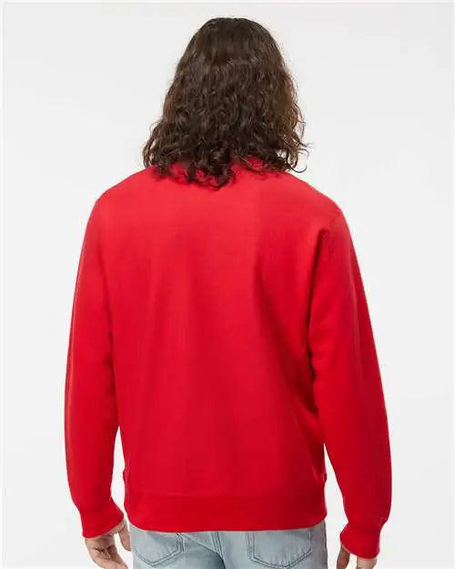 Independent Trading Co. Ind5000c Legend - Premium Heavyweight Cross-grain Crewneck Sweatshirt - Red