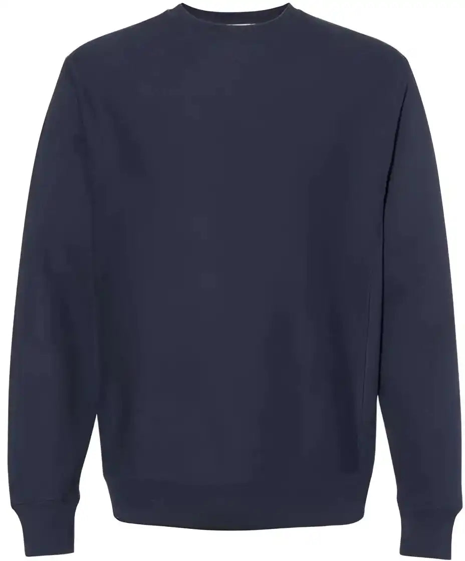 Independent Trading co Ind5000c Legend - Premium Heavyweight Cross-grain Crewneck Sweatshirt - Classic Navy