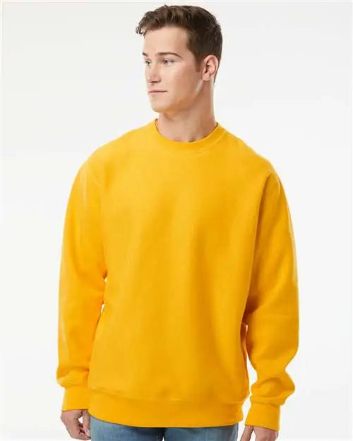 Independent Trading Co. Ind5000c Legend - Premium Heavyweight Cross-grain Crewneck Sweatshirt - Gold