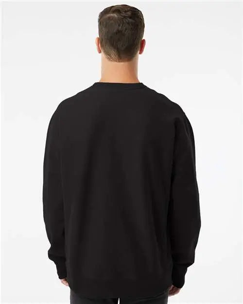 Independent Trading Co. Ind5000c Legend - Premium Heavyweight Cross-grain Crewneck Sweatshirt - Black