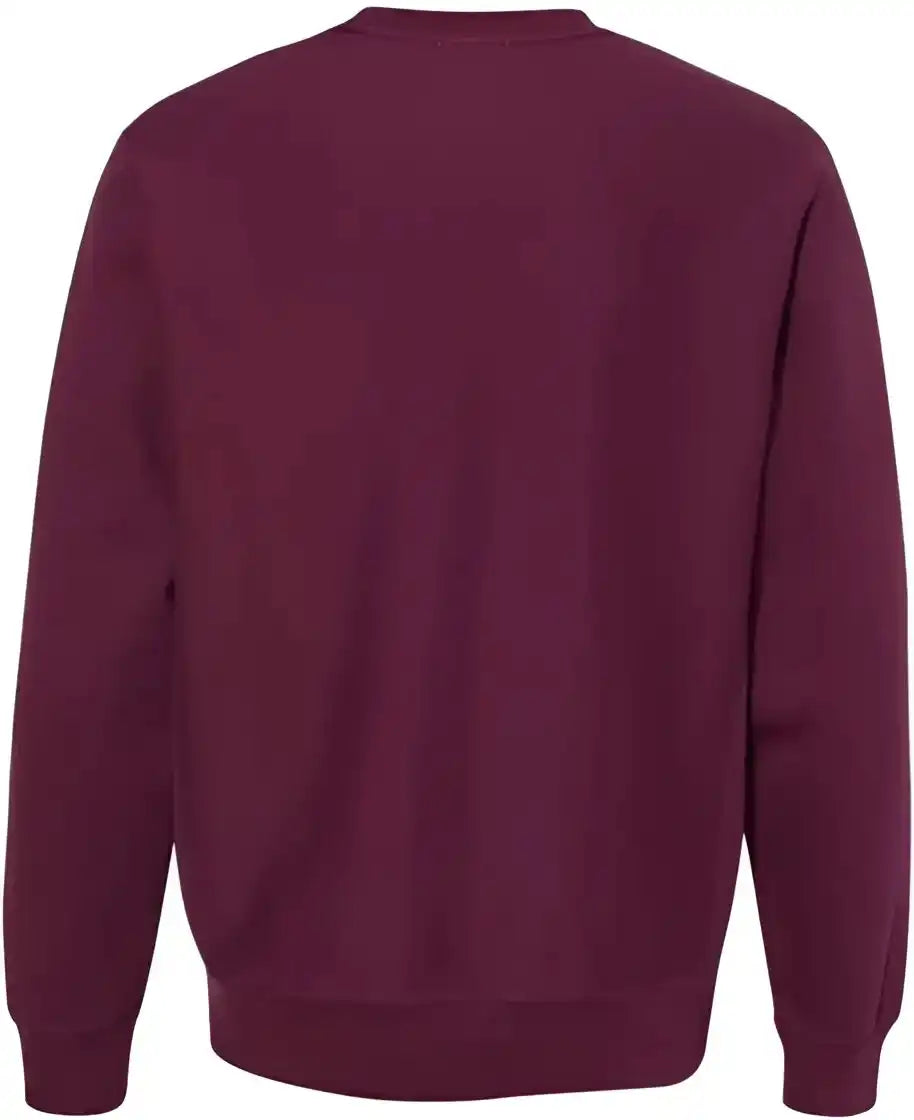 Independent Trading co Ind5000c Legend - Premium Heavyweight Cross-grain Crewneck Sweatshirt - Maroon