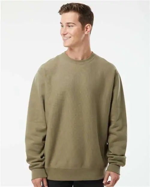 Independent Trading Co. Ind5000c Legend - Premium Heavyweight Cross-grain Crewneck Sweatshirt - Olive