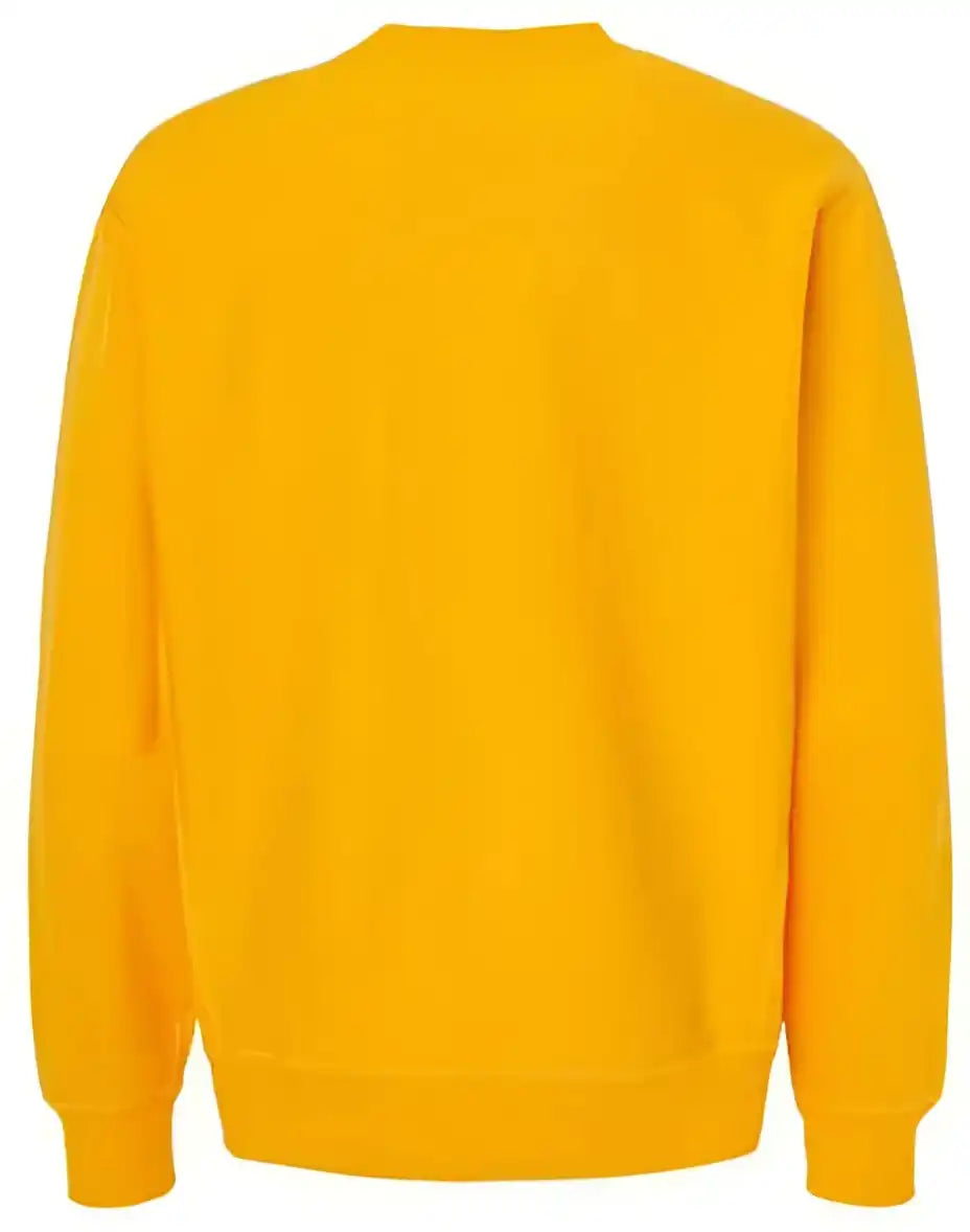 Independent Trading co Ind5000c Legend - Premium Heavyweight Cross-grain Crewneck Sweatshirt - Gold