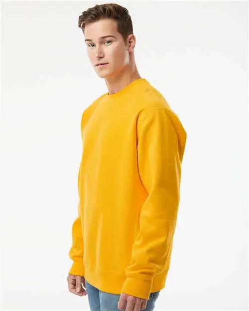 Independent Trading Co. Ind5000c Legend - Premium Heavyweight Cross-grain Crewneck Sweatshirt - Gold