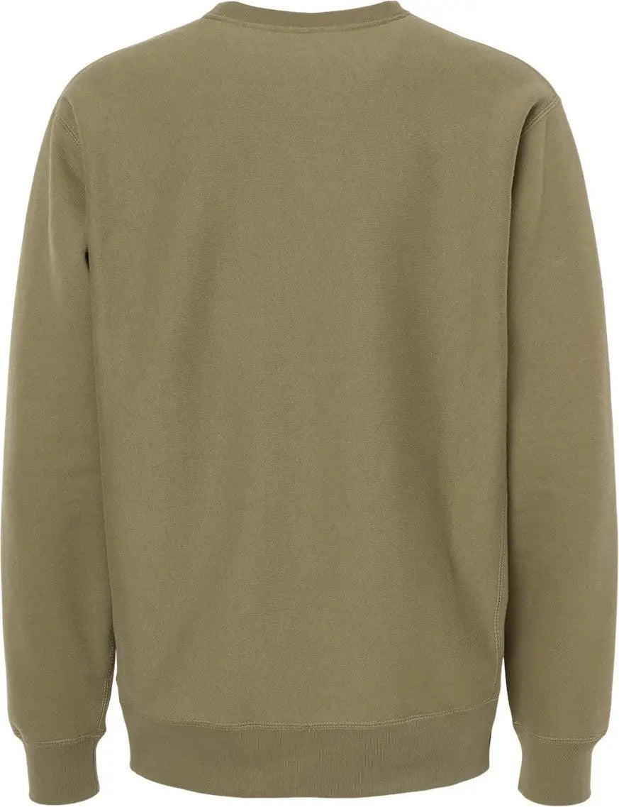 Independent Trading Co. Ind5000c Legend - Premium Heavyweight Cross-grain Crewneck Sweatshirt - Olive - Xs