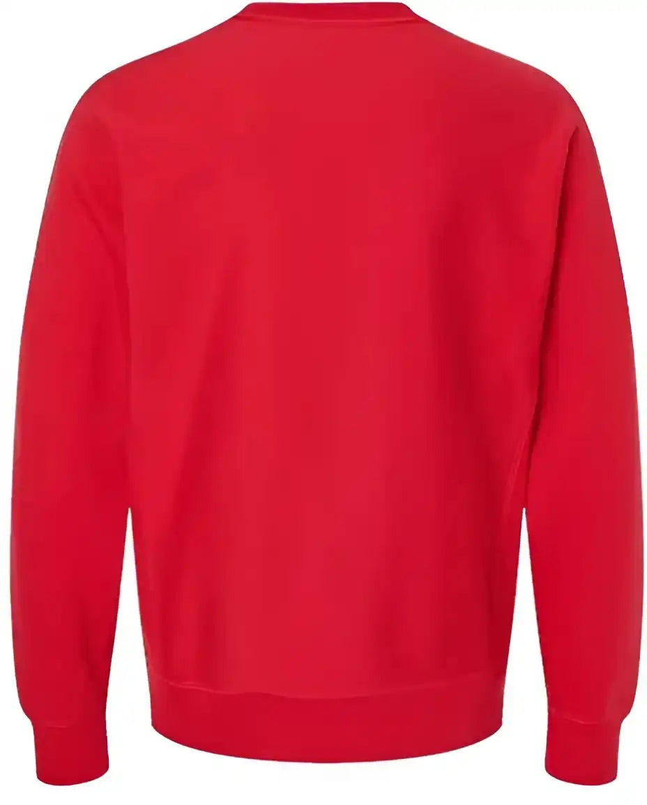 Independent Trading co Ind5000c Legend Premium Heavyweight Cross Grain Crewneck Sweatshirt Red