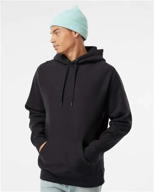 Independent Trading Co. Ind5000p Legend - Premium Heavyweight Cross-grain Hooded Sweatshirt - Black