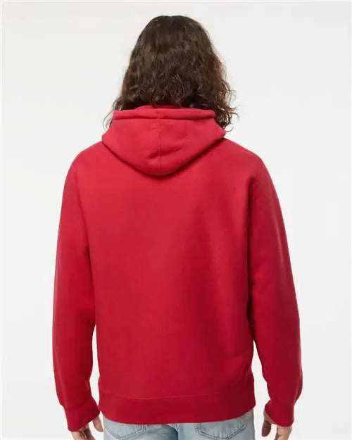 Independent Trading Co. Ind5000p Legend - Premium Heavyweight Cross-grain Hooded Sweatshirt - Red
