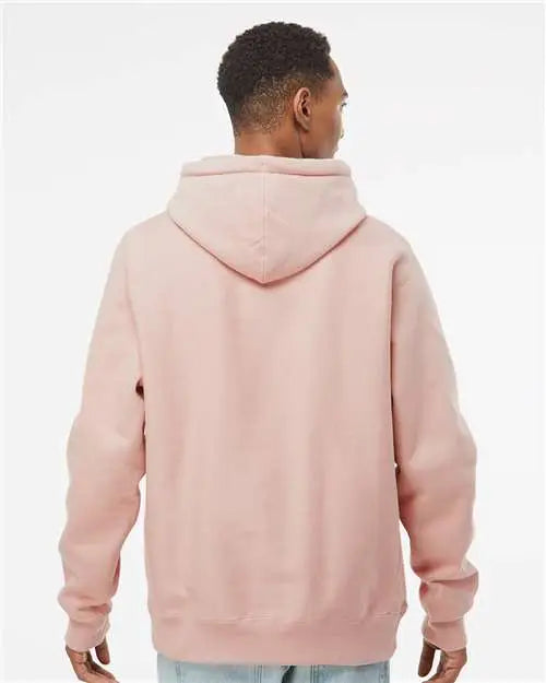 Independent Trading Co. Ind5000p Legend - Premium Heavyweight Cross-grain Hooded Sweatshirt - Dusty Pink