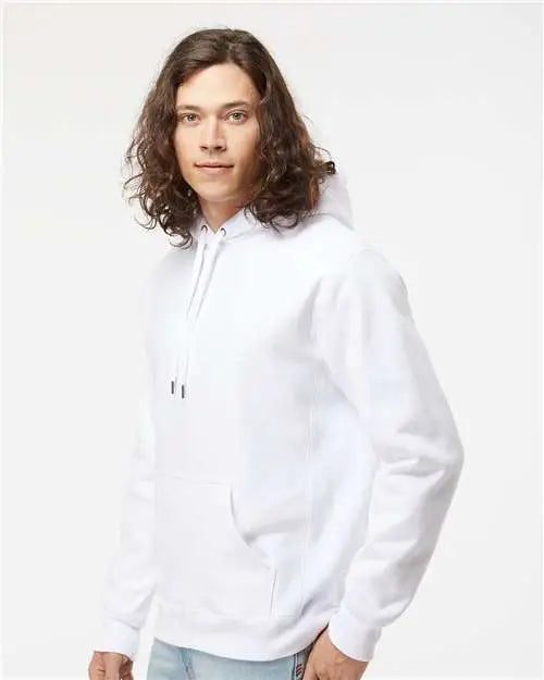 Independent Trading Co. Ind5000p Legend - Premium Heavyweight Cross-grain Hooded Sweatshirt - White