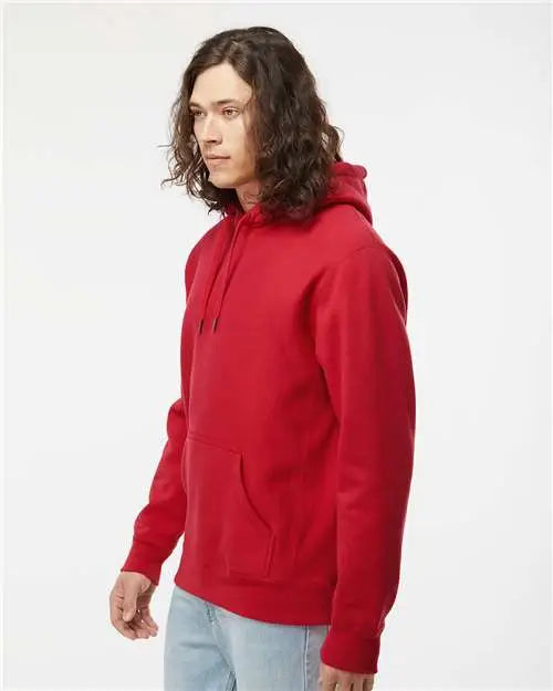 Independent Trading Co. Ind5000p Legend - Premium Heavyweight Cross-grain Hooded Sweatshirt - Red